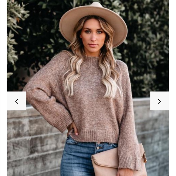 Vici Sweaters - NWOT Vici Cool Kids Cropped Knit Sweater